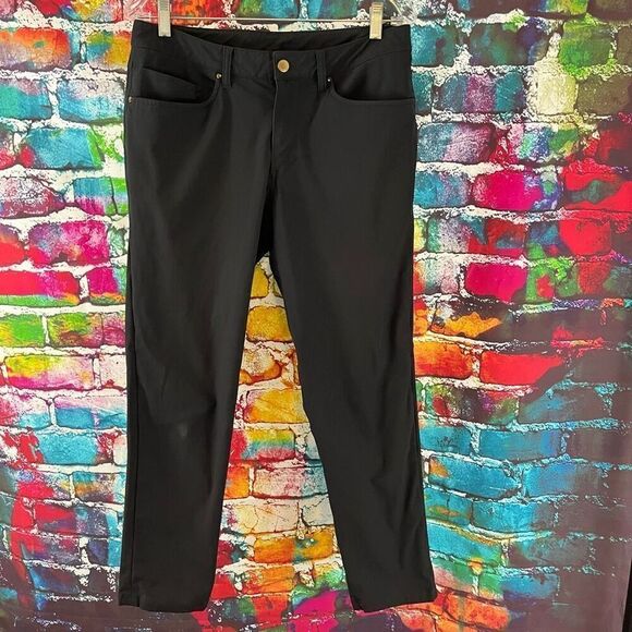 Lululemon Black ABC Trouser Pants Size 31 LM5AA5S  Casual Athleisure - Picture 1 of 7